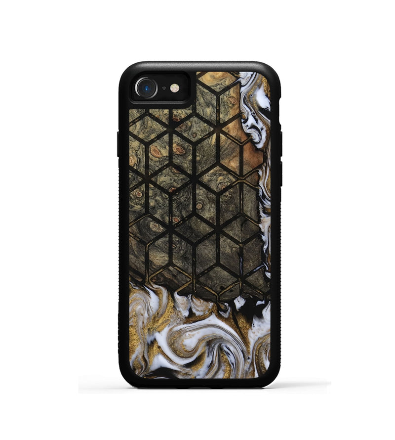 iPhone SE Wood Phone Case - Deonte (Pattern, 811690)