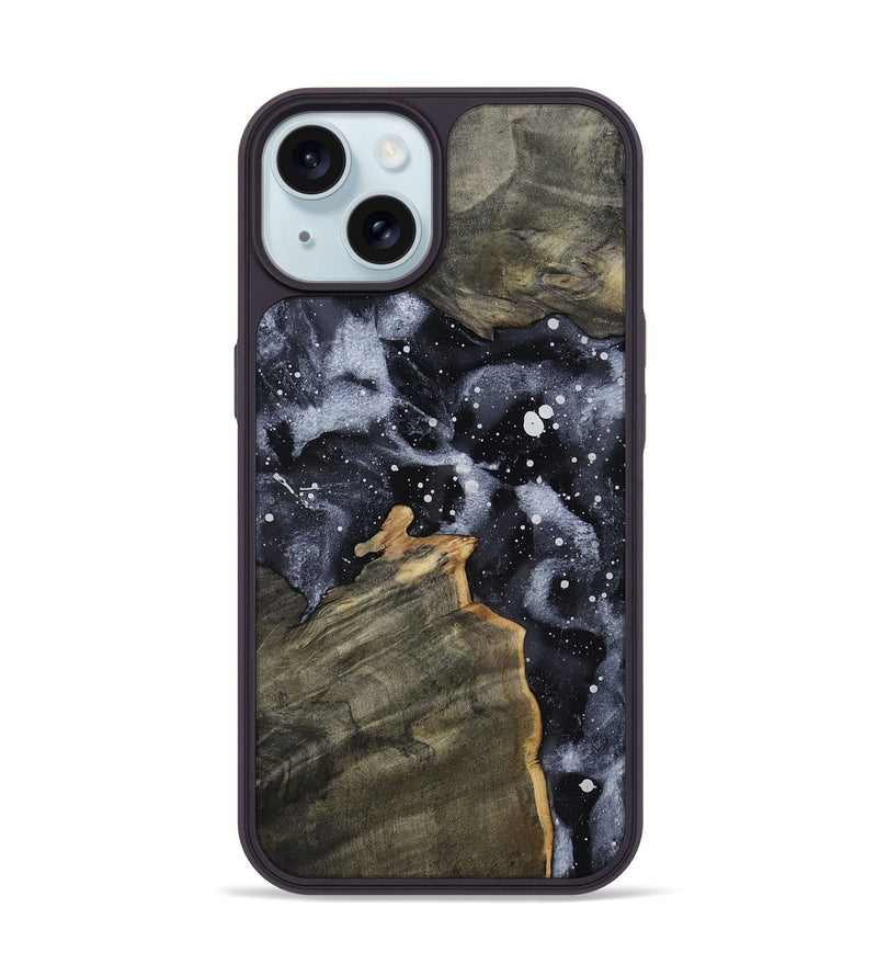 iPhone 15 Wood Phone Case - Kaci (Cosmos, 811698)