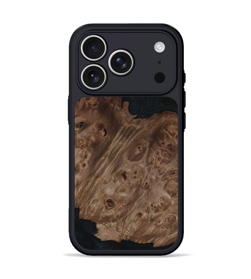 iPhone 17 Pro Wood Phone Case - Shad (Wood Burl, 811719)