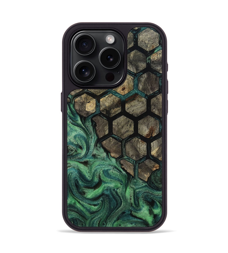 iPhone 15 Pro Wood Phone Case - Aarav (Pattern, 811736)