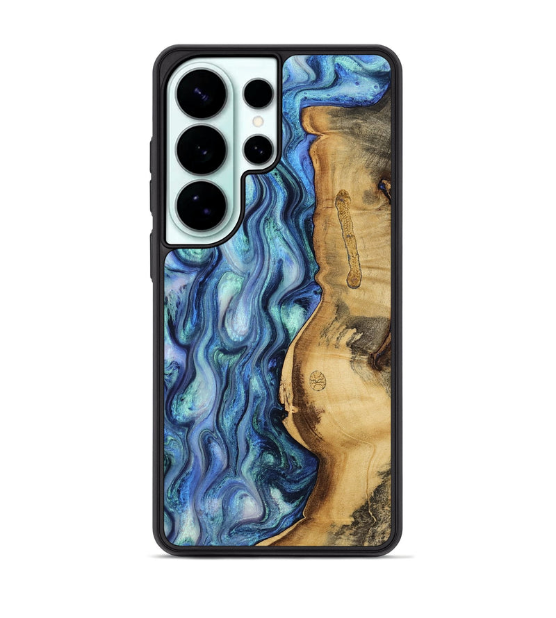 Galaxy S26 Ultra Wood Phone Case - Chante (Blue, 811743)