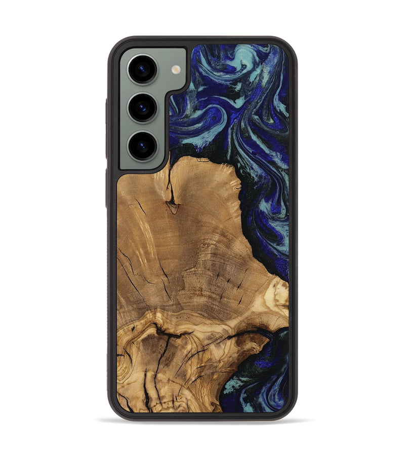 Galaxy S23 Plus Wood Phone Case - Dayna (Blue, 811745)