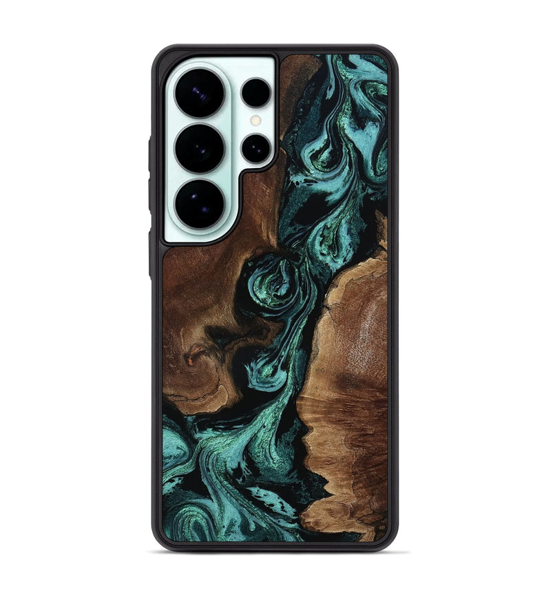 Galaxy S26 Ultra Wood Phone Case - Ferne (Green, 811747)