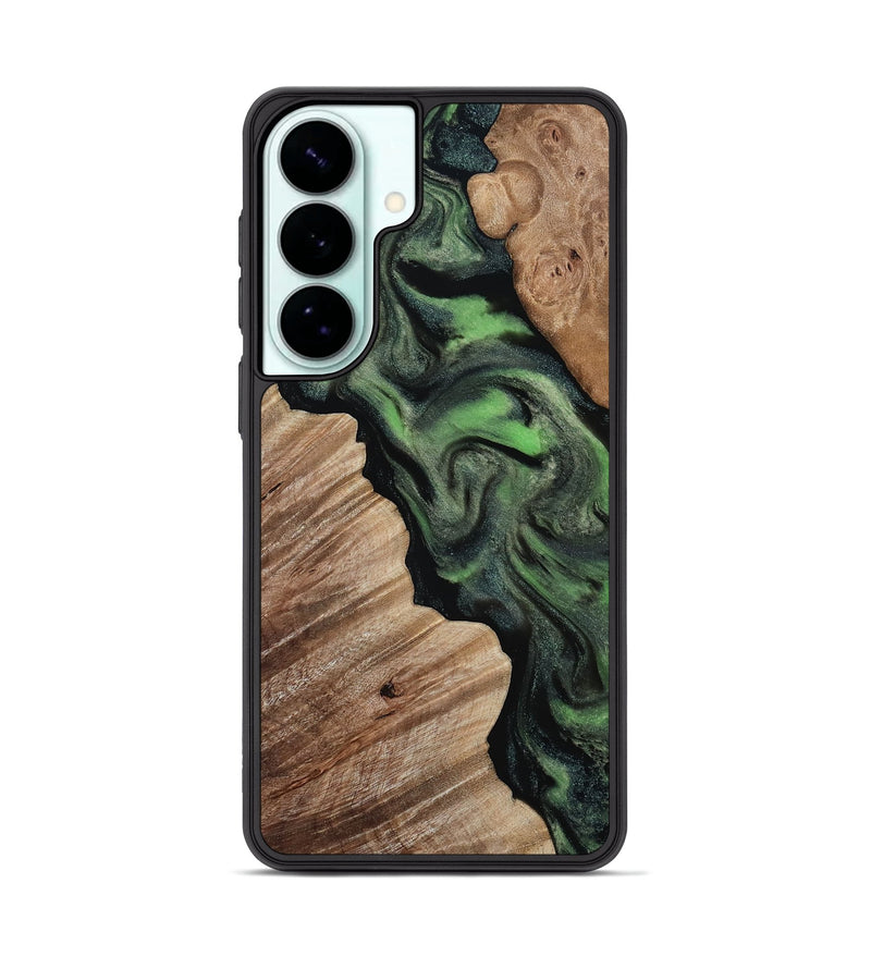 Galaxy S26 Plus Wood Phone Case - Jevon (Green, 811749)