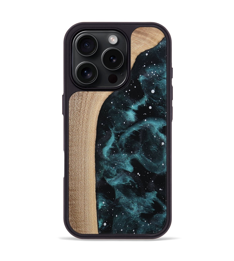 iPhone 16 Pro Wood Phone Case - Bernice (Cosmos, 811787)