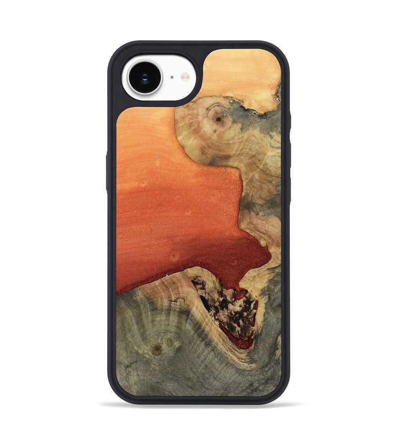 iPhone 17e Wood Phone Case - Trisha (Red, 811789)