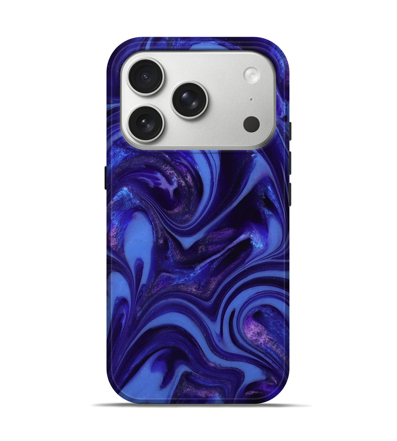 iPhone 17 Pro ResinArt Live Edge Phone Case - Kathie (Purple, 811809)