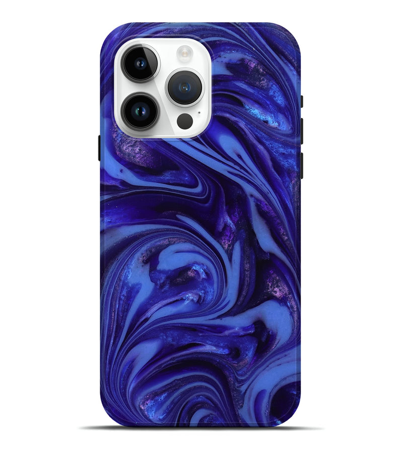 iPhone 15 Pro Max ResinArt Live Edge Phone Case - Leon (Purple, 811814)