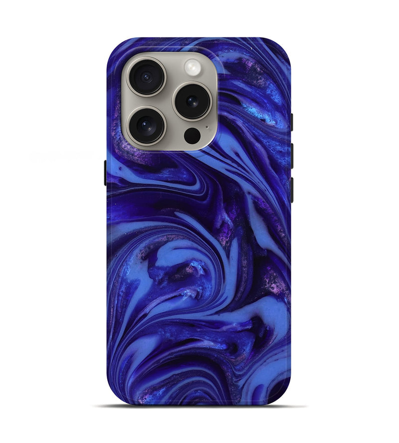 iPhone 16 Pro ResinArt Live Edge Phone Case - Leon (Purple, 811814)
