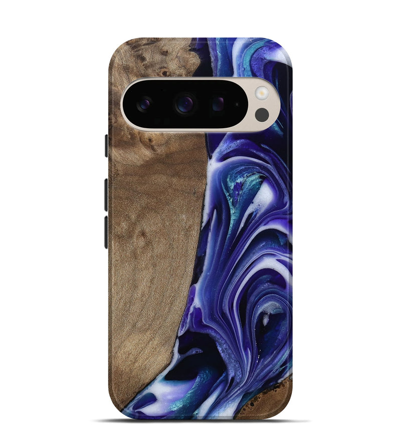 Pixel 10 Wood Live Edge Phone Case - Cayla (Purple, 811816)