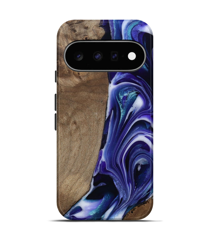 Pixel 11 Wood Live Edge Phone Case - Cayla (Purple, 811816)
