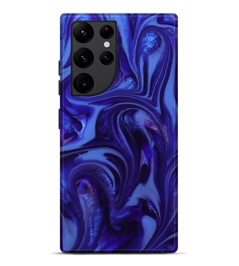 Galaxy S22 Ultra ResinArt Live Edge Phone Case - Brianda (Purple, 811820)
