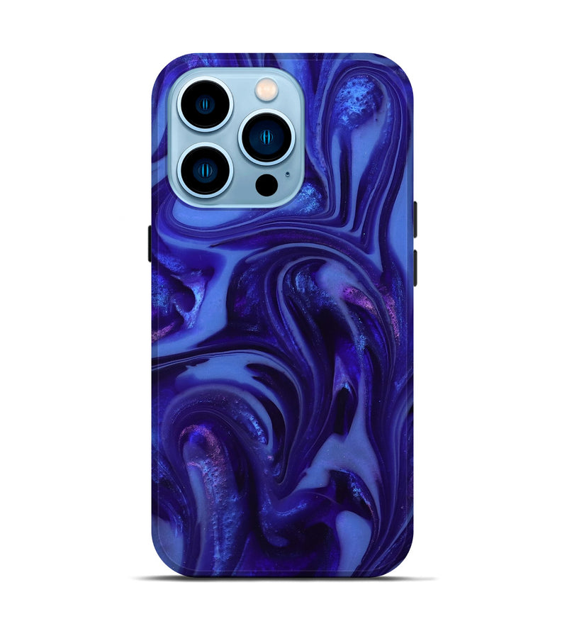 iPhone 14 Pro ResinArt Live Edge Phone Case - Brianda (Purple, 811820)