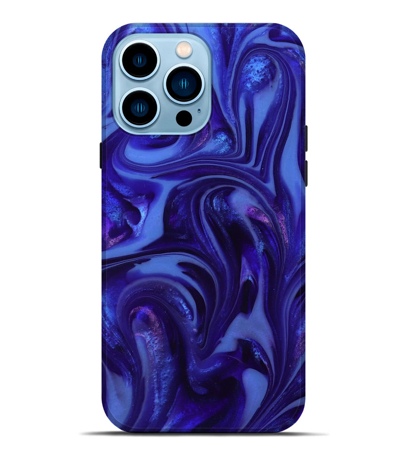 iPhone 14 Pro Max ResinArt Live Edge Phone Case - Brianda (Purple, 811820)