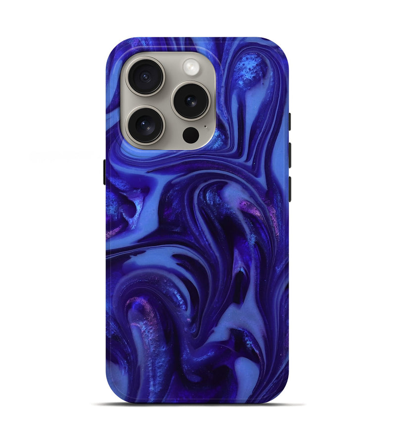 iPhone 16 Pro ResinArt Live Edge Phone Case - Brianda (Purple, 811820)