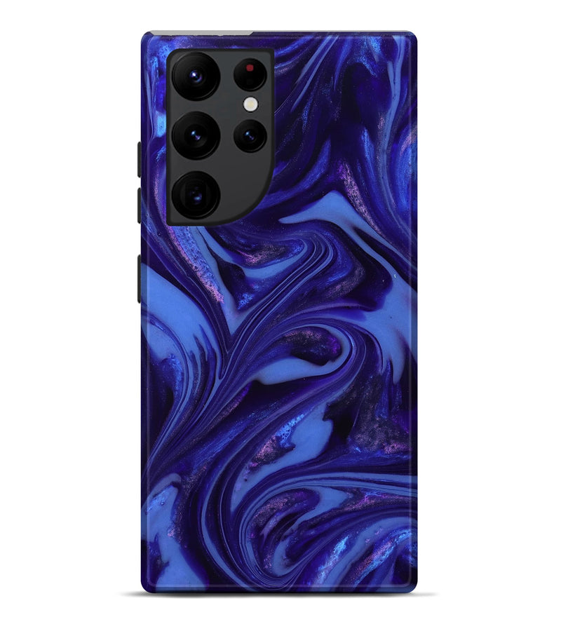 Galaxy S22 Ultra ResinArt Live Edge Phone Case - Cal (Purple, 811831)
