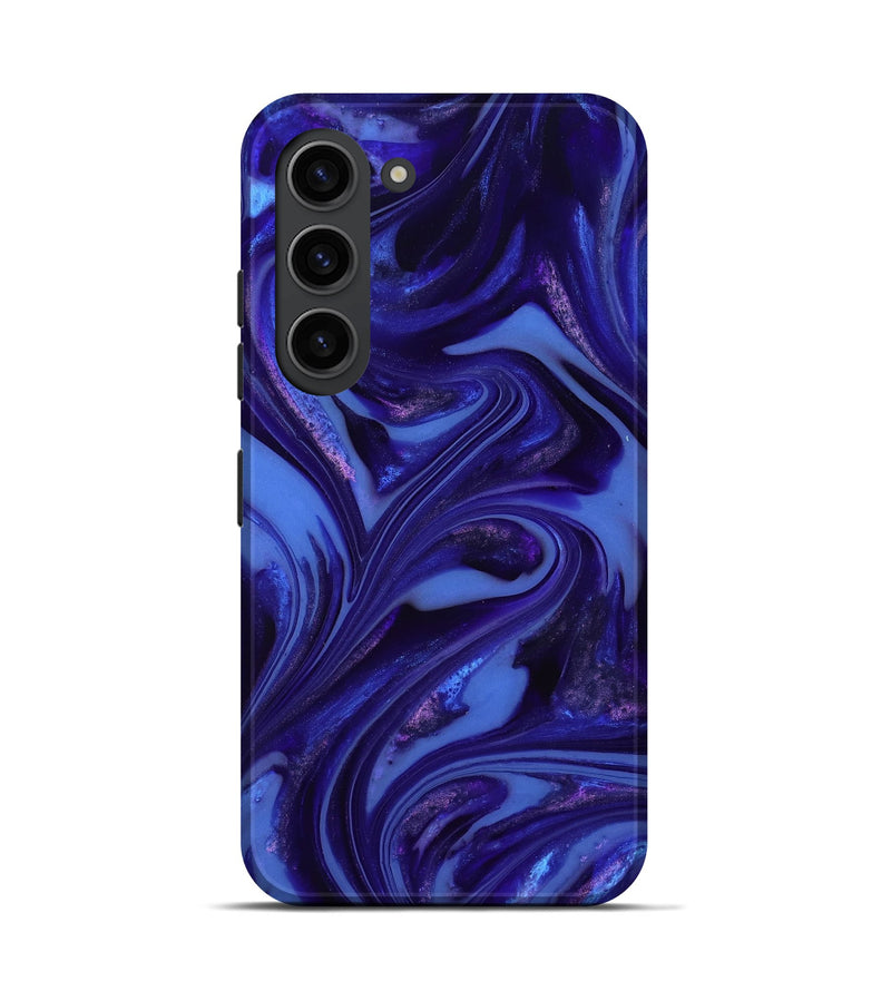 Galaxy S23 ResinArt Live Edge Phone Case - Cal (Purple, 811831)