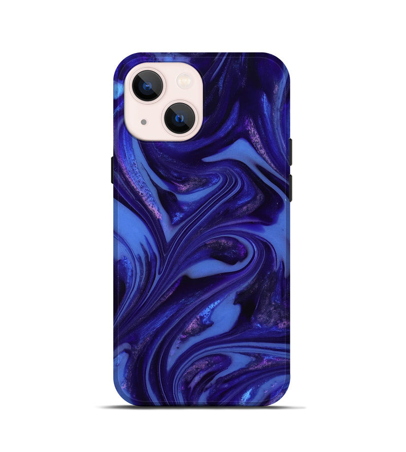 iPhone 13 mini ResinArt Live Edge Phone Case - Cal (Purple, 811831)