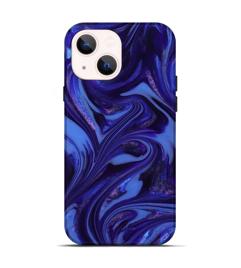 iPhone 14 ResinArt Live Edge Phone Case - Cal (Purple, 811831)