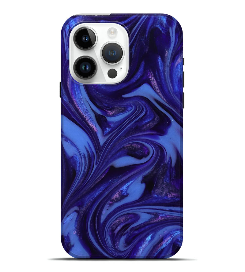 iPhone 15 Pro Max ResinArt Live Edge Phone Case - Cal (Purple, 811831)