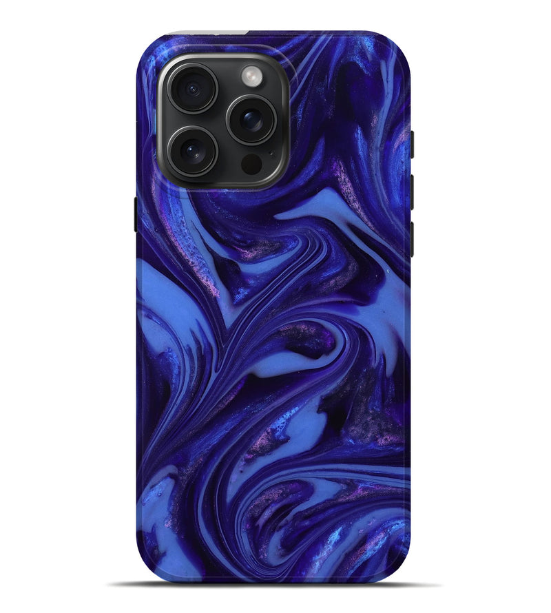 iPhone 16 Pro Max ResinArt Live Edge Phone Case - Cal (Purple, 811831)