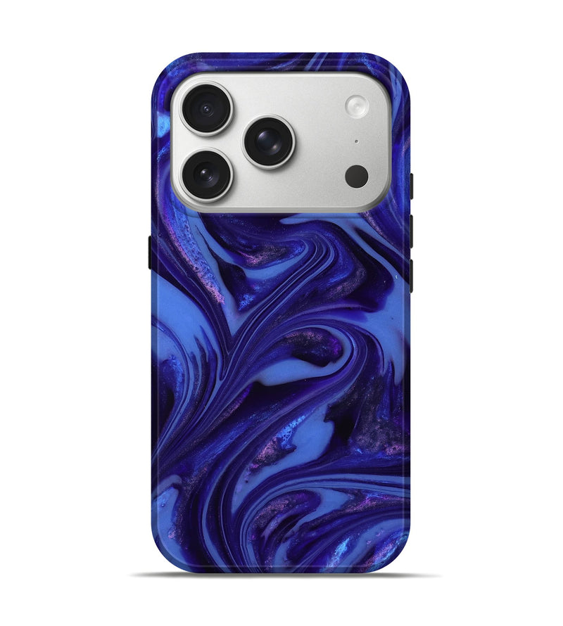 iPhone 17 Pro ResinArt Live Edge Phone Case - Cal (Purple, 811831)