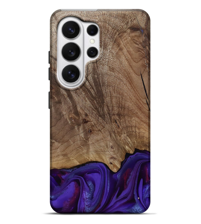 Galaxy S26 Ultra Wood Live Edge Phone Case - Jadiel (Purple, 811835)