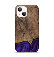 iPhone 13 Wood Live Edge Phone Case - Jadiel (Purple, 811835)