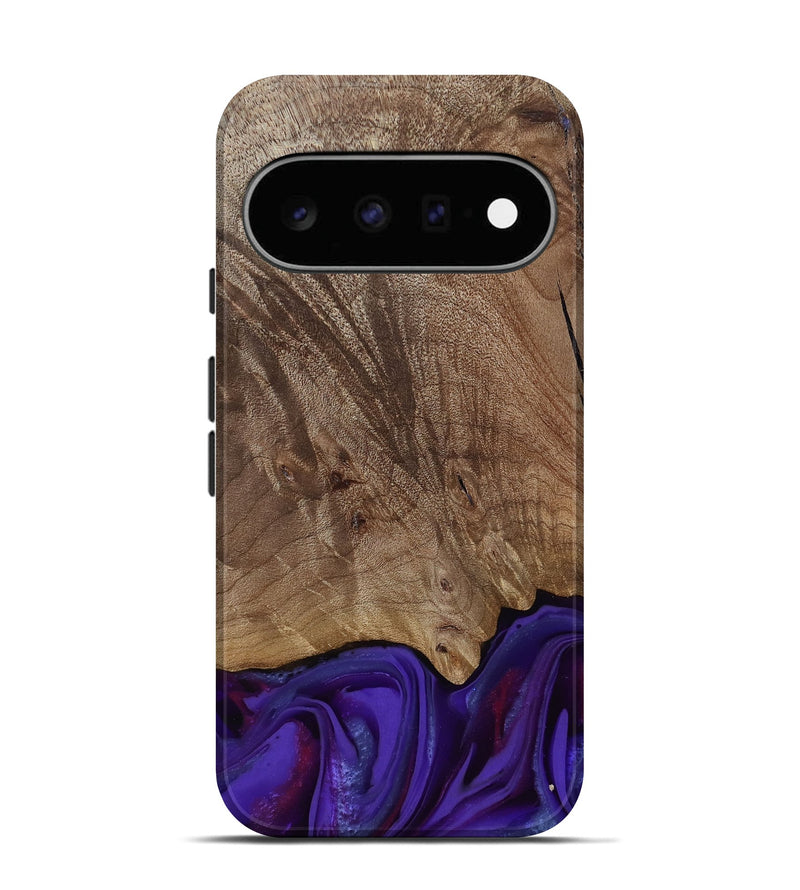 Pixel 11 Wood Live Edge Phone Case - Jadiel (Purple, 811835)