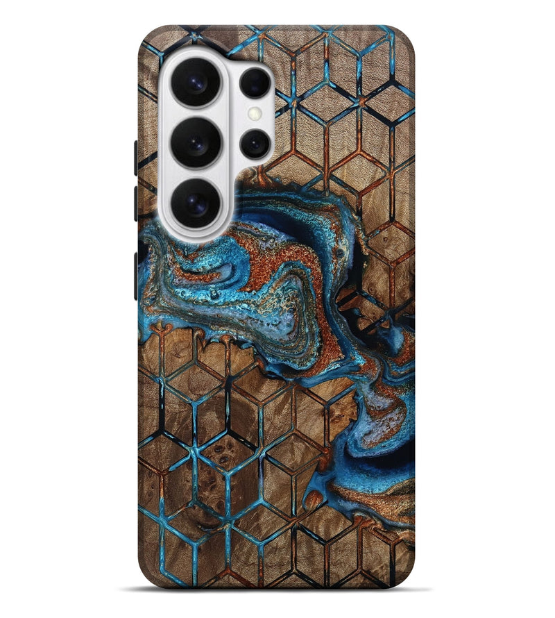 Galaxy S26 Ultra Wood Live Edge Phone Case - Elianna (Pattern, 811854)