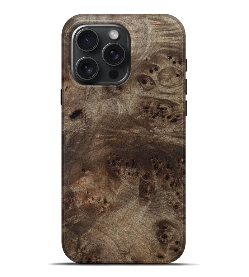 iPhone 16 Pro Max Wood Live Edge Phone Case - Hardy (Wood Burl, 811865)