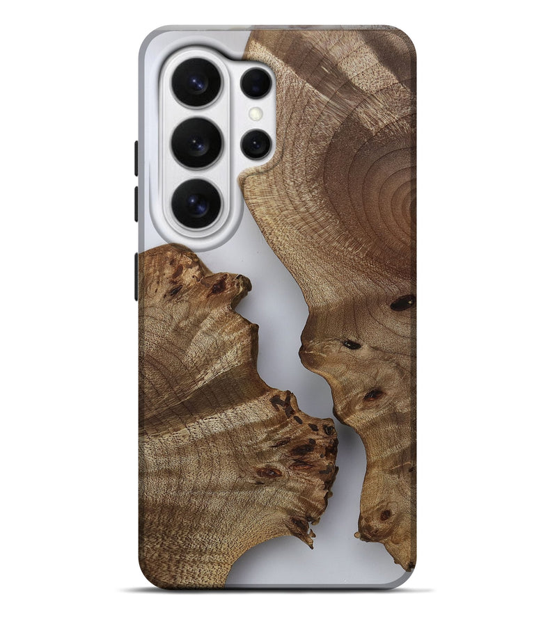 Galaxy S26 Ultra Wood Live Edge Phone Case - Hellen (Clear, 811877)