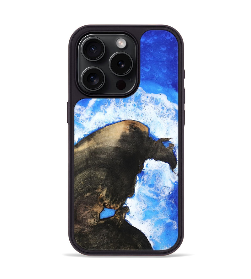iPhone 15 Pro Wood Phone Case - Kinslee (Coastal, 811905)