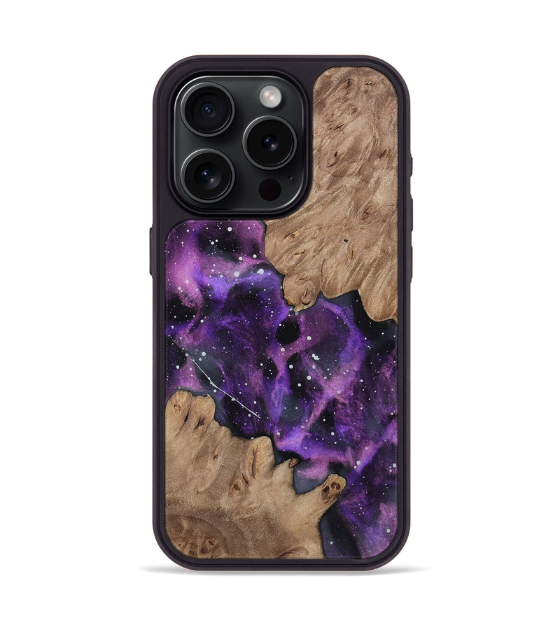 iPhone 15 Pro Wood Phone Case - Samir (Cosmos, 811910)