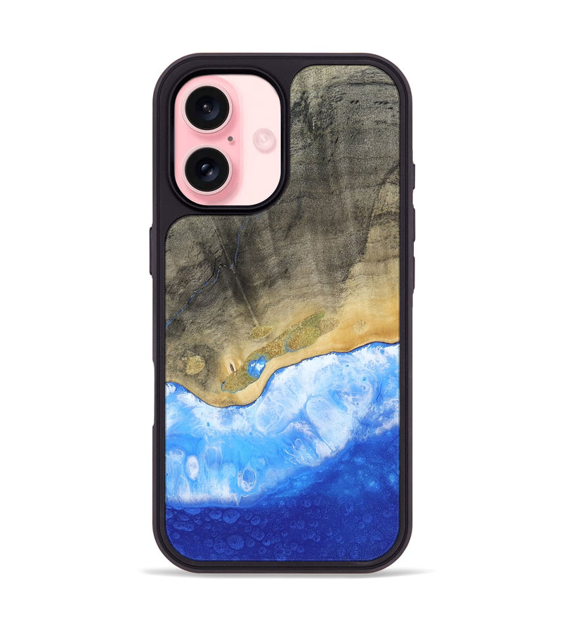 iPhone 16 Wood Phone Case - Oaklee (Coastal, 811929)