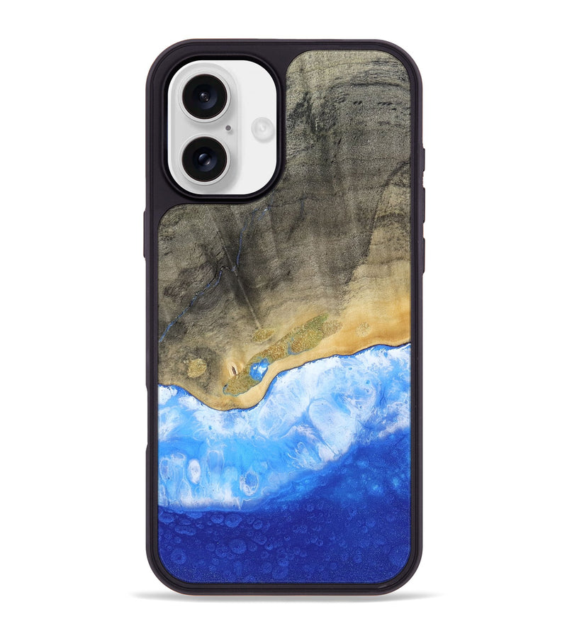 iPhone 16 Plus Wood Phone Case - Oaklee (Coastal, 811929)