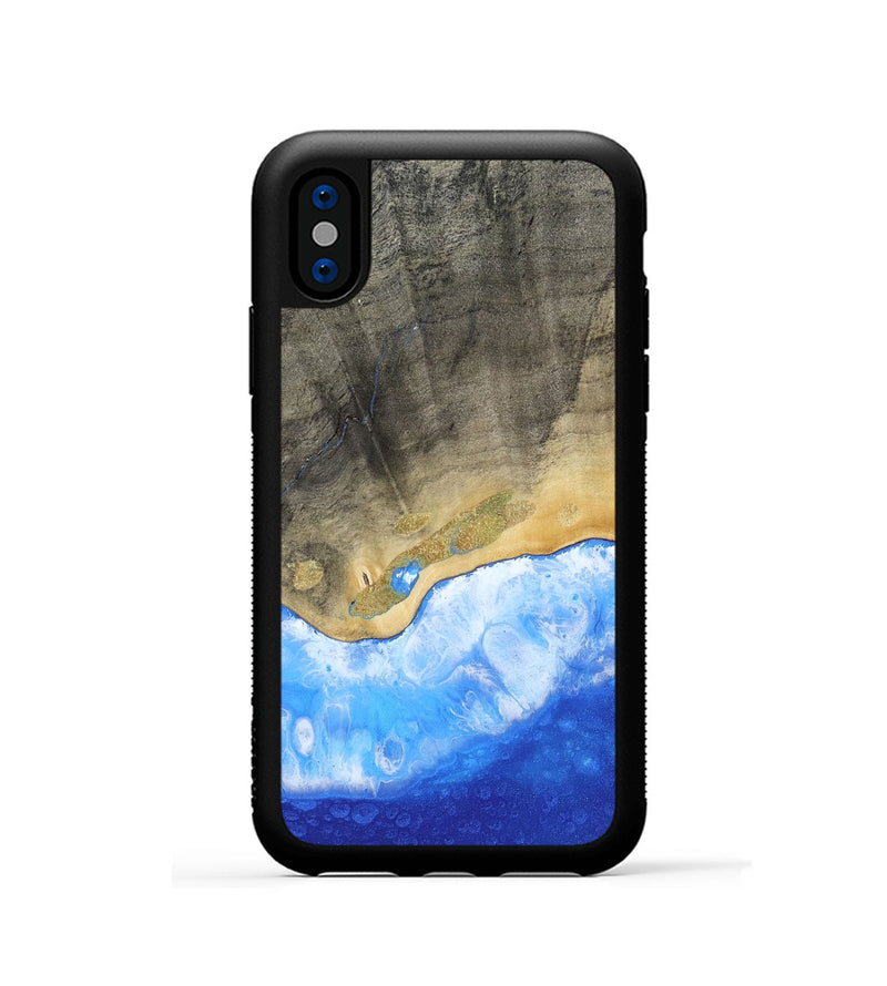 iPhone Xs Wood Phone Case - Oaklee (Coastal, 811929)