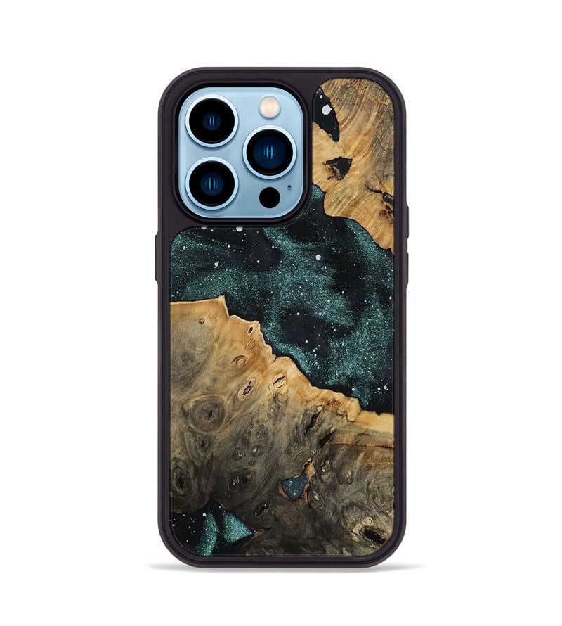 iPhone 14 Pro Wood Phone Case - Spring (Cosmos, 811937)