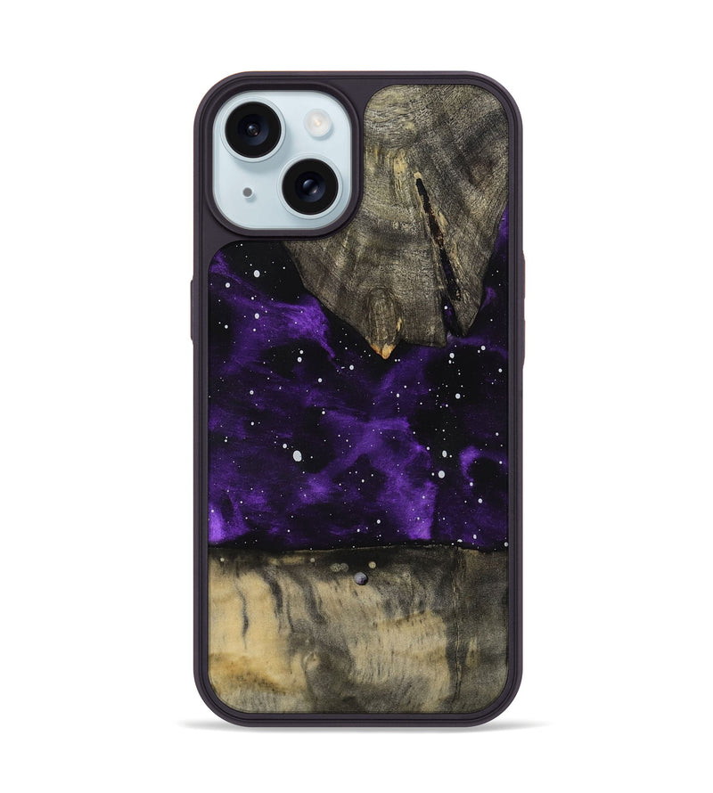 iPhone 15 Wood Phone Case - Nelle (Cosmos, 811957)