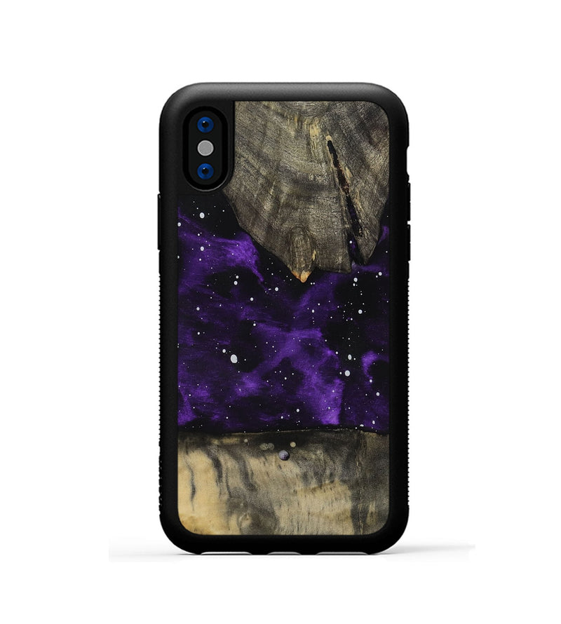 iPhone Xs Wood Phone Case - Nelle (Cosmos, 811957)