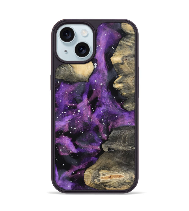 iPhone 15 Wood Phone Case - Retha (Cosmos, 811969)