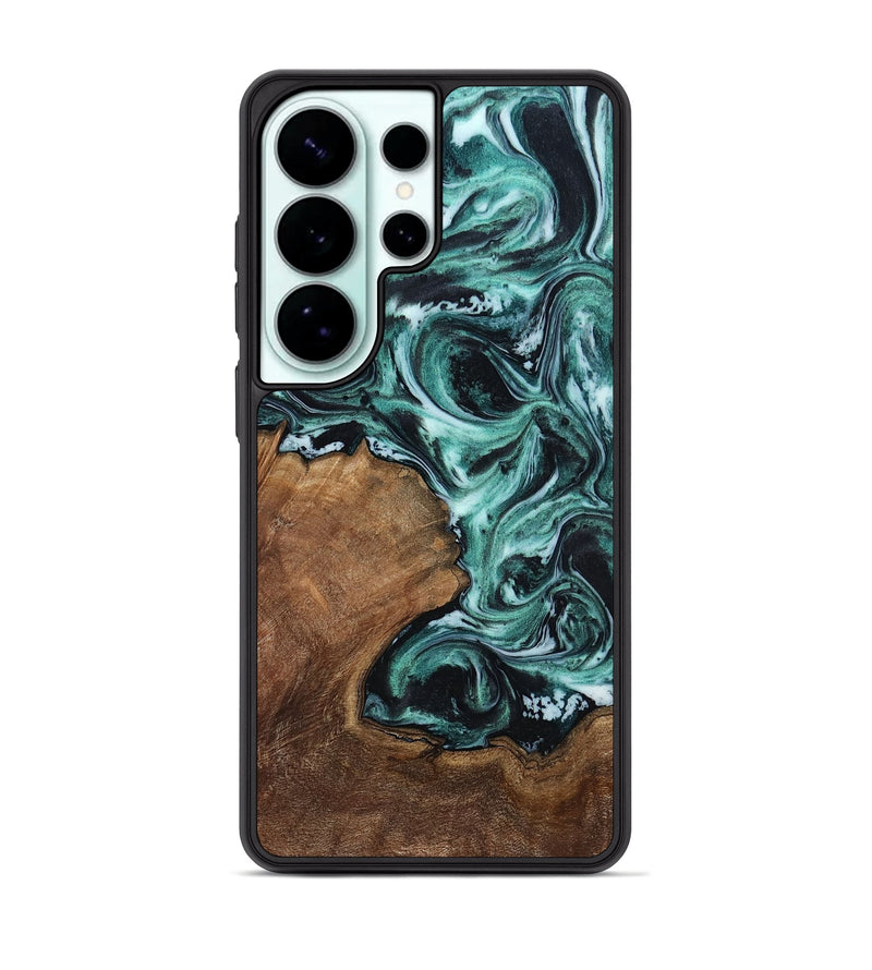 Galaxy S26 Ultra Wood Phone Case - Lavina (Green, 811983)