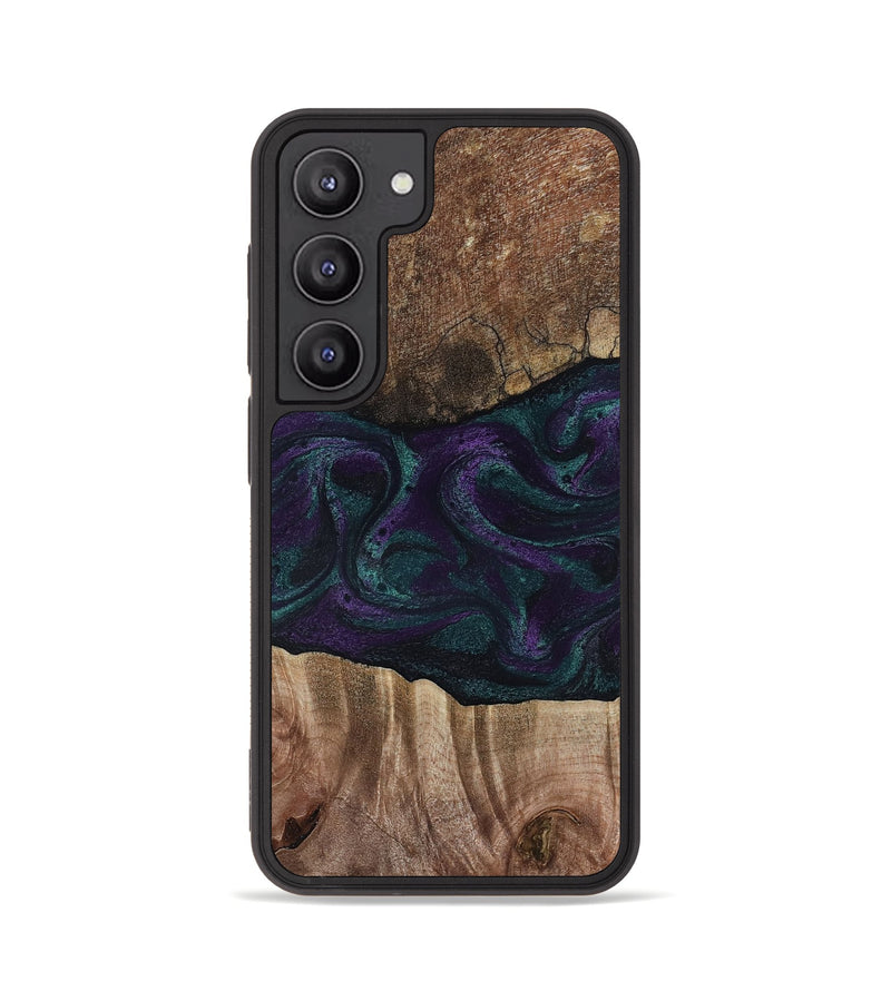 Galaxy S23 Wood Phone Case - Burt (Green, 811987)