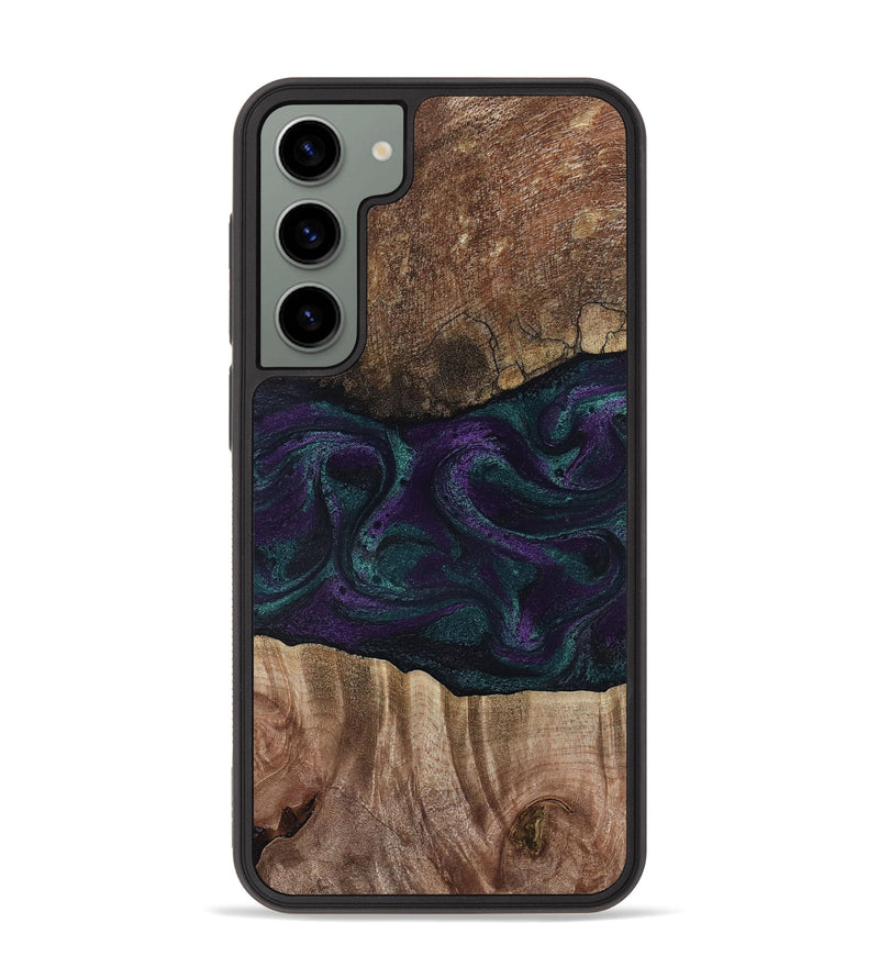 Galaxy S23 Plus Wood Phone Case - Burt (Green, 811987)