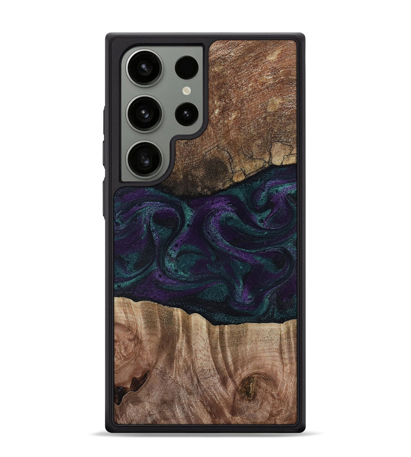 Galaxy S24 Ultra Wood Phone Case - Burt (Green, 811987)