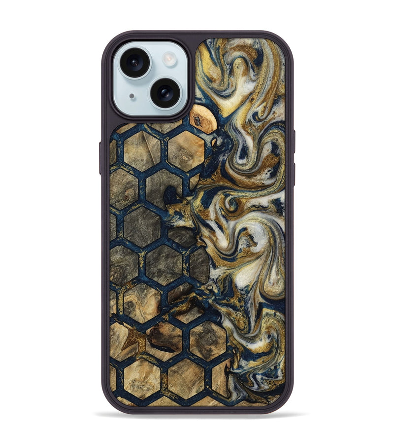 iPhone 15 Plus Wood Phone Case - Diane (Pattern, 812004)