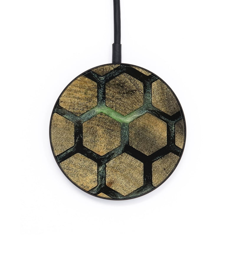 Circle Wood Wireless Charger - Amiri (Pattern, 812030)