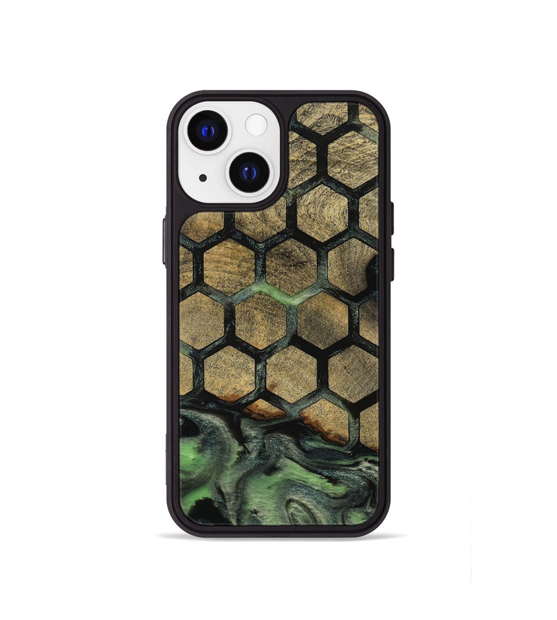 iPhone 13 mini Wood Phone Case - Amiri (Pattern, 812030)