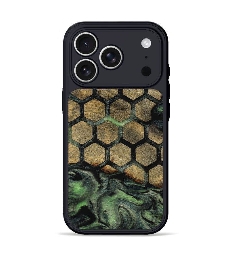iPhone 17 Pro Wood Phone Case - Amiri (Pattern, 812030)