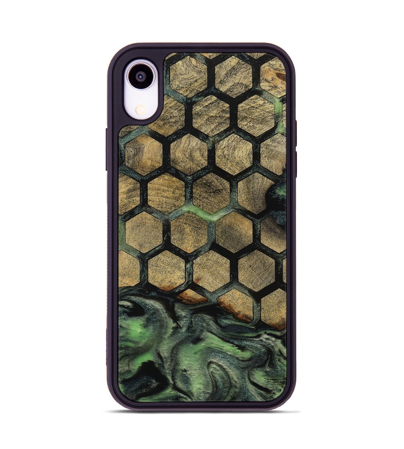 iPhone Xr Wood Phone Case - Amiri (Pattern, 812030)